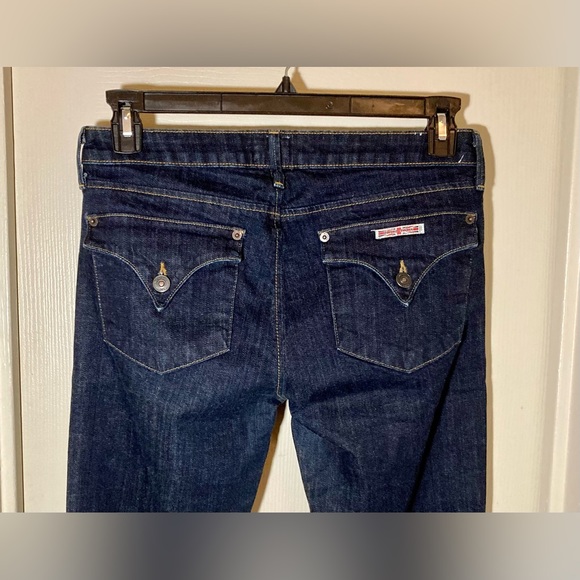HUDSON BLUE JEANS WITH CARLY FLAP BACK POCKETS SZ29/8 Womens Excellent Condition - Picture 3 of 5